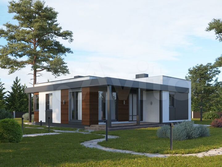 Дом 127 м² на участке 6 сот.