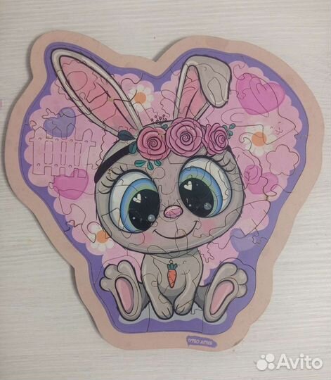 Деревянные пазлы и магнитная рыбалка