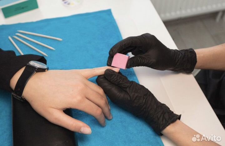 Бафы наждачные для ногтей, четырёхсторонние