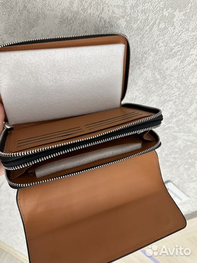 Кожаный клач мужской