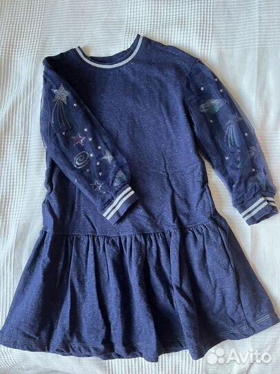 Нарядное платье mothercare для девочки 6-7 лет