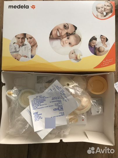 Молокоотсос ручной medela со смарт соской