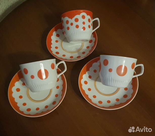 Чайная пара фарфор