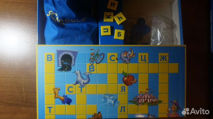 Скрабл развивающая игра