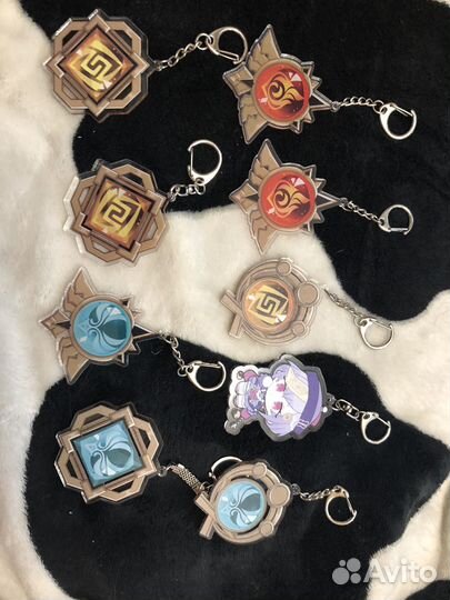 Genshin impact фигурка карточки