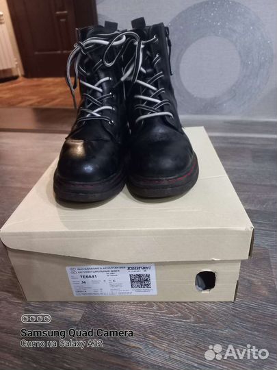 Ботинки зимние для девочки 36