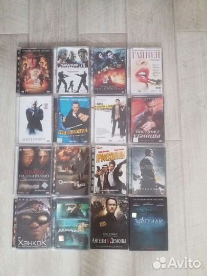 DVD диск с фильмами и сериалами