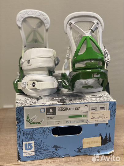 Крепления для сноуборда burton escapade est S