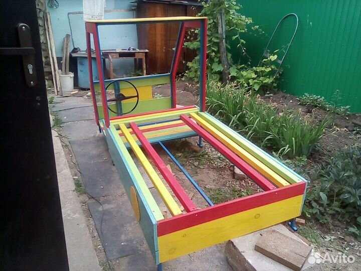 Детская машинка песочница