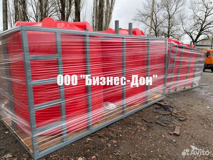 Пластиковые ёмкости в кассете