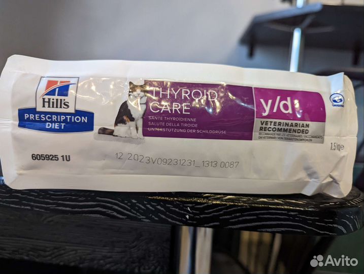 Сухой корм для кошек Hills Y/D 3 кг