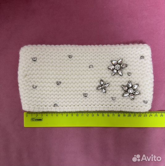 Вязаная повязка на голову