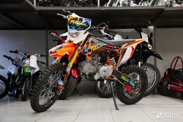 Питбайк full crew fc125e 17/14 (электростартер)