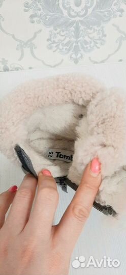 Ботинки зимние детские 25