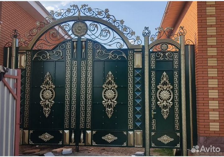 Кованые ворота и калитки