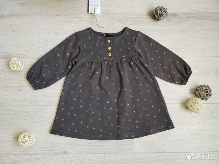 Платье Kiabi (Франция) на 6 мес, 68 см