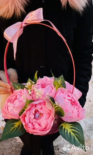 Цветы с конфетами