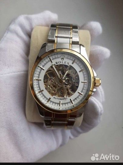 Часы rolex скелетоны полулюкс новые