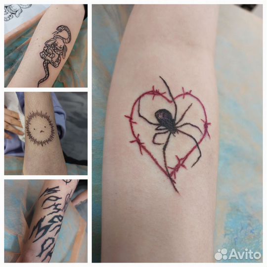 Модель на татуировку