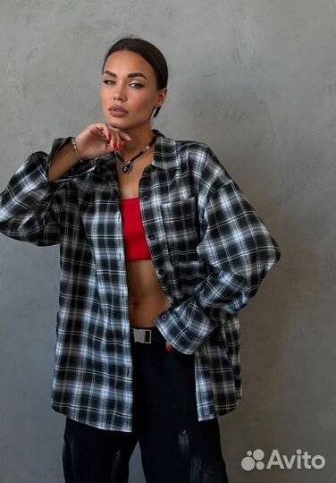 Balenciaga Рубашка в клетку