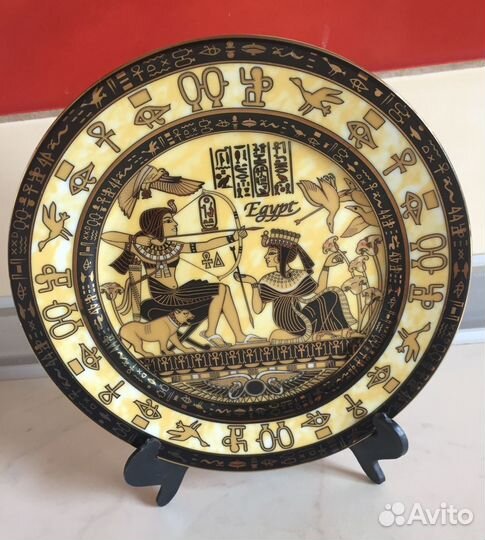Тарелка фарфор ''Египет
