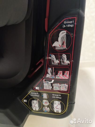 Продам автокресло Cam Regolo IsoFix 9-36 кг
