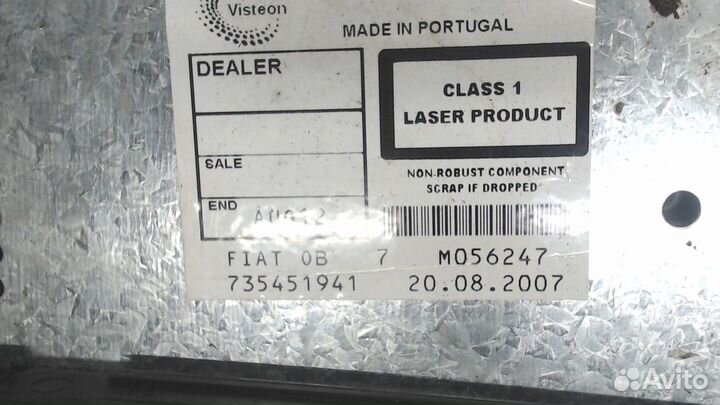 Магнитола Fiat Bravo, 2007