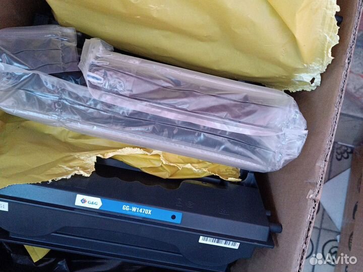 Картриджи для лазерного принтера использованные