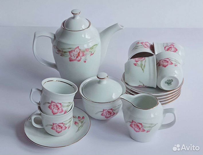 Сервиз чайный набор чайно-кофейный Германия, новый