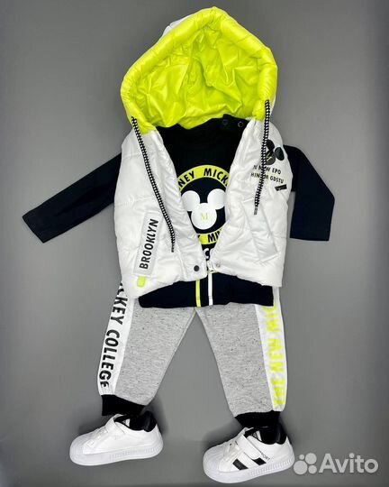 Костюм тройка для мальчика 68-86