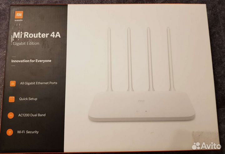 Wi-Fi роутер Xiaomi Mi Router 4A Giga Version