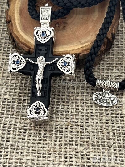 Крест нательный с Ликами Святых
