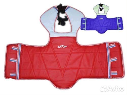 Жилет для тхеквондо WTF двухсторонний
