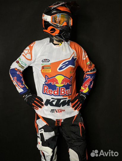 Костюм для мотокросса KTM квадроцикла Red Bull