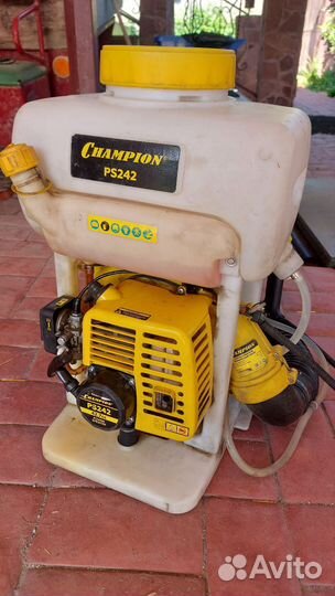 Бензиновый опрыскиватель champion ps242