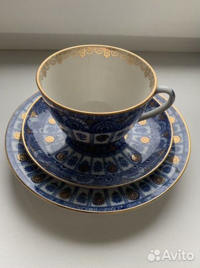 Чайные тройки фарфор