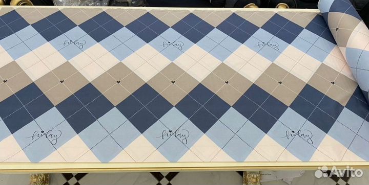 Ткань на постельное белье в клеточку