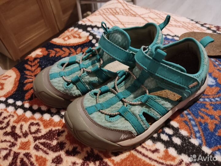 Кроссовки сандалии Quechua cross contact 22 см