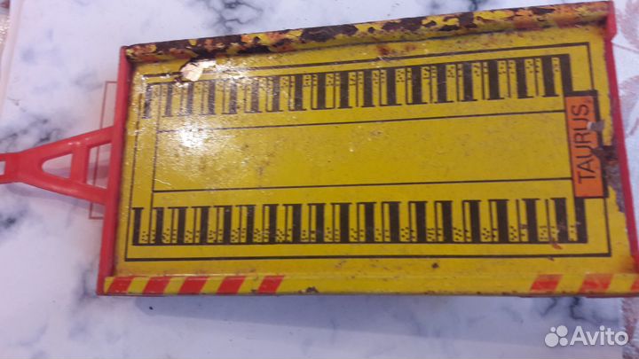 Игрушка прицеп ретро