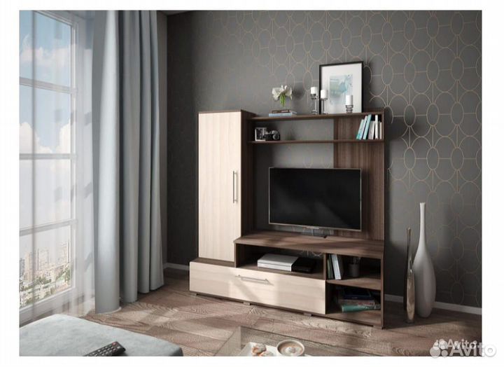 Мини-стенка Линда ясень