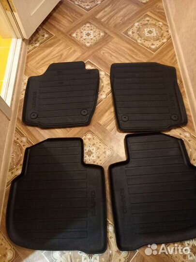 Коврики резиновые на Рапид