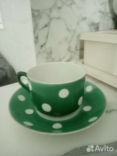 Чашка с блюдцем
