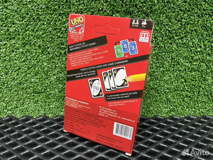 Детская настольная игра карты Уно оптом