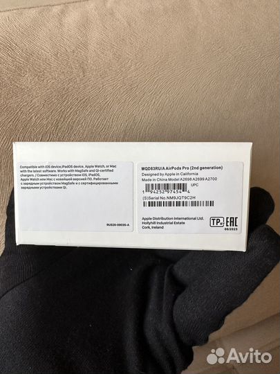 Airpods Pro 2 копия 1:1(подарок чехол+гарантия)