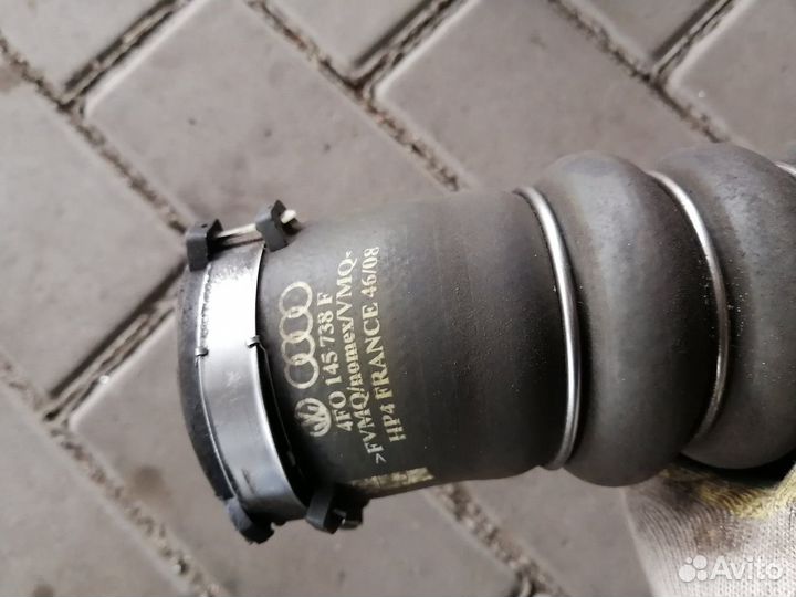 Патрубок Интеркуллера Ауди А6 С6 4F0145738F