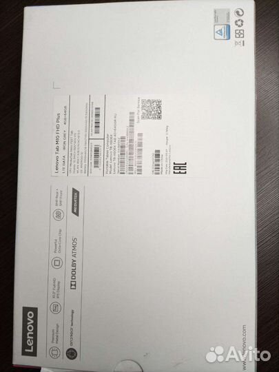 Планшет lenovo tab m10 fhd plus