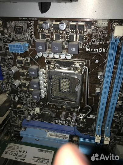Материнская плата asus P8H67-M LE (LGA 1155)