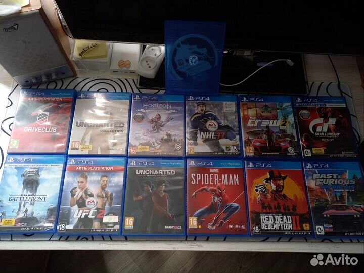 Sony playstation 4 PS4 slim 1tb 13 игр
