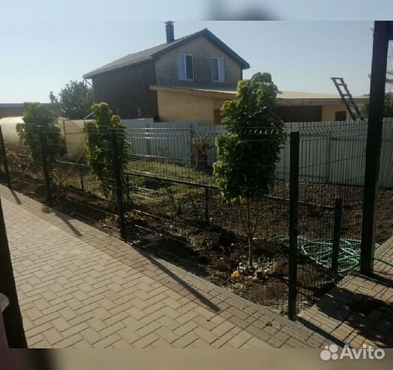 Забор из 3д сетки