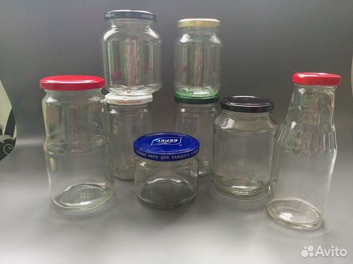 Банки стеклянные